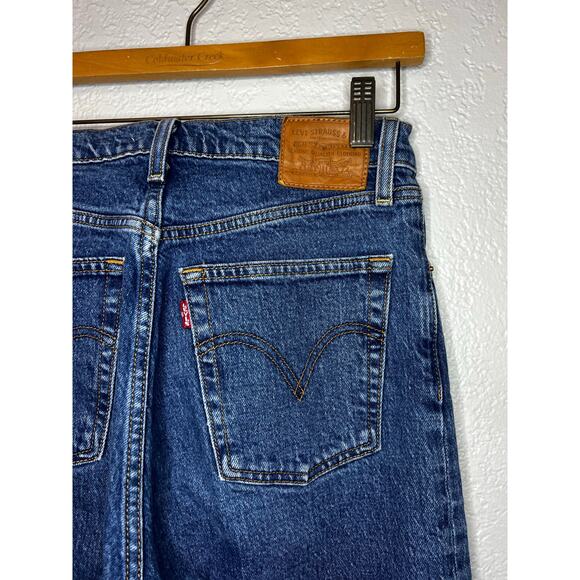 Levi's® Premium RIBCAGE STRAIGHT ANKLE WOMEN'S JEANS Size 27 - Picture 6 of 6